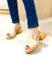 Imagen de Sandalia Hudson Natural Milano Charol