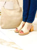 Imagen de Sandalia Hudson Natural Milano Charol