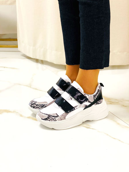 Imagen de Sneaker Pacino Blanco y Negro