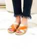 Imagen de Sandalia Tyler Natural y Terracota