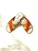 Imagen de Sandalia Tyler Natural y Terracota