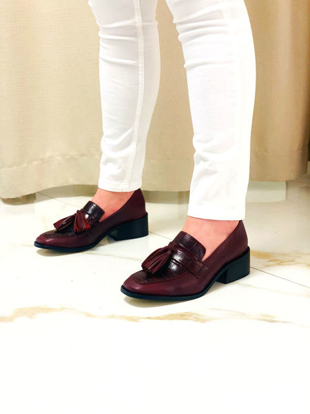 Imagen de Zapato Amsterdam Bordo
