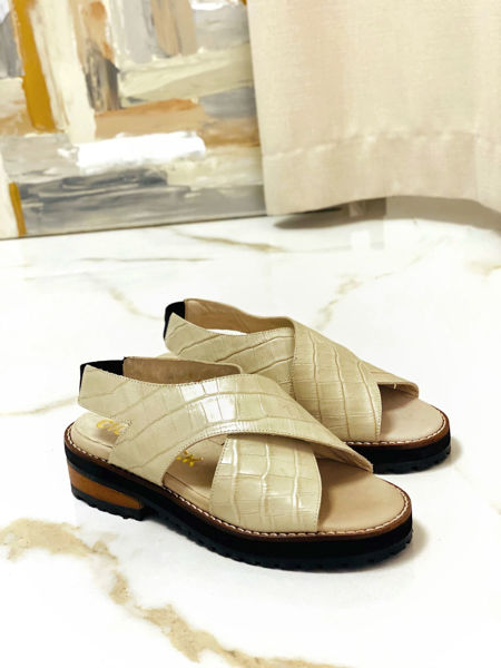 Imagen de Sandalia Olivia Natural