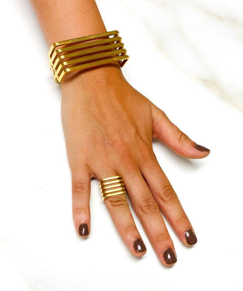Imagen de Anillo Dumas Dorado