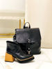 Imagen de Mochila Mandy Negro Lagarto