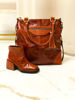 Imagen de Cartera Degas Whisky Milano Lagarto