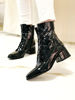 Imagen de Bota Rowling Negro Charol