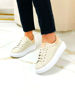 Imagen de Sneaker Beever Natural y Rosa