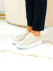 Imagen de Sneaker Beever Natural y Rosa