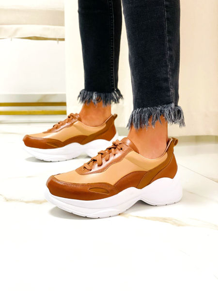 Imagen de Sneaker Sanzio Tostado Total