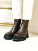 Imagen de Bota Lavinia Chocolate y Terracota