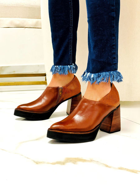 Imagen de Zapato Picasso Whisky Lagarto