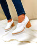 Imagen de Zapato Picasso Blanco Charol Lagarto