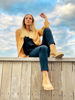 Imagen de Bota Krum Natural Charol Nobuck