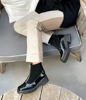 Imagen de Bota Krum Negro Charol Nobuck