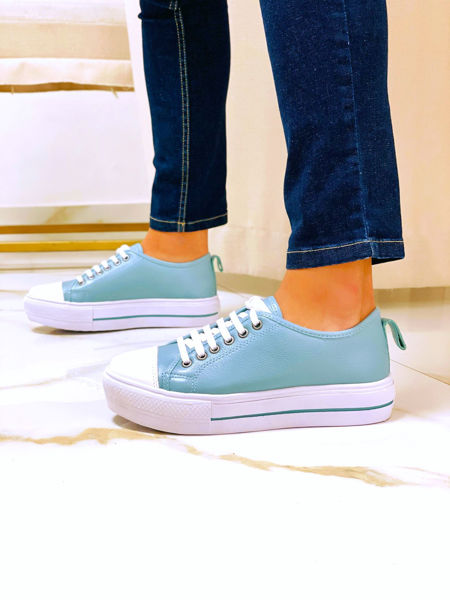 Imagen de Sneaker Warhol Verde Agua