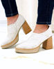 Imagen de Zapato Picasso Blanco Craquelado