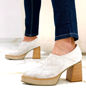 Imagen de Zapato Picasso Blanco Craquelado