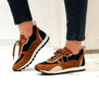 Imagen de Sneaker Cezanne Tostado y Negro