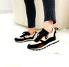 Imagen de Sneaker Cezanne Negro y Natural