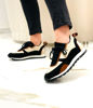 Imagen de Sneaker Cezanne Negro y Natural
