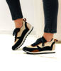 Imagen de Sneaker Cezanne Negro y Natural