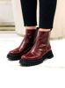 Imagen de Bota Lavinia Bordo y Negro