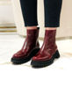Imagen de Bota Lavinia Bordo y Negro