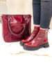 Imagen de Bota Lavinia Bordo y Negro