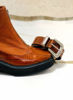 Imagen de Cinto de Cuero Whisky Croco