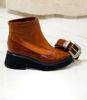 Imagen de Cinto de Cuero Whisky Croco