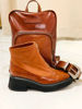 Imagen de Cinto de Cuero Whisky Croco