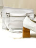 Imagen de Cartera Scarlett Blanco Charol Arrugado