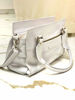 Imagen de Cartera Scarlett Blanco Charol Arrugado