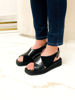 Imagen de Sandalia Pisa Negro Box Descarne
