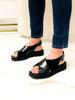 Imagen de Sandalia Pisa Negro Box Descarne