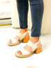 Imagen de Sandalia Rialto Natural Milano Charol