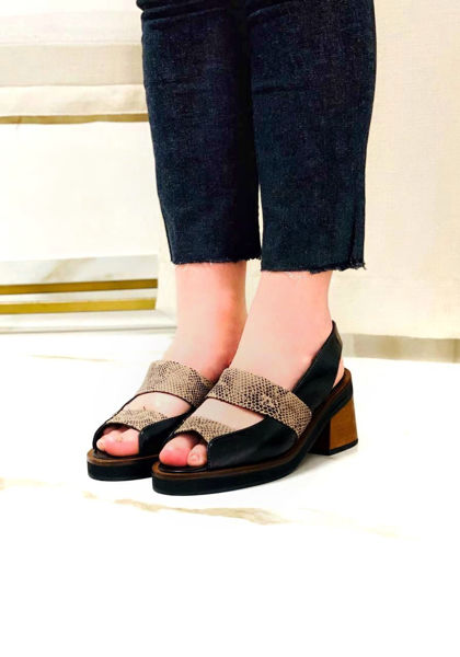 Imagen de Sandalia Donatella Negro
