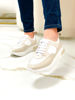 Imagen de Sneaker Simbel Natural y Blanco