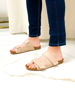 Imagen de Sandalia Banff Nude Croco