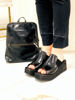 Imagen de Sandalia Ifach Negro Box Nobuck