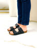 Imagen de Sandalia Banff Negro Croc