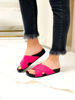 Imagen de Sandalia Moore Fucsia y Negro