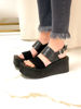 Imagen de Sandalia Keops Negro Box Nobuck