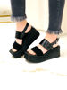 Imagen de Sandalia Keops Negro Box Nobuck