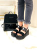 Imagen de Sandalia Keops Negro Box Nobuck