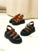 Imagen de Sandalia Borghese Chocolate