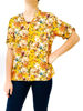 Imagen de Blusa Liv Estampada Mostaza