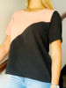 Imagen de Blusa Chebbi Rosa y Negra