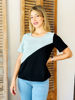 Imagen de Blusa Chebbi Verde y Negra